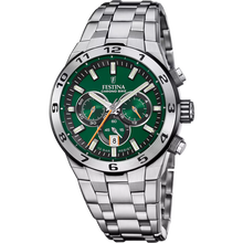 OROLOGIO DA UOMO FESTINA CHRONO BIKE VERDE CON CINTURINO IN ACCIAIO F20670/2