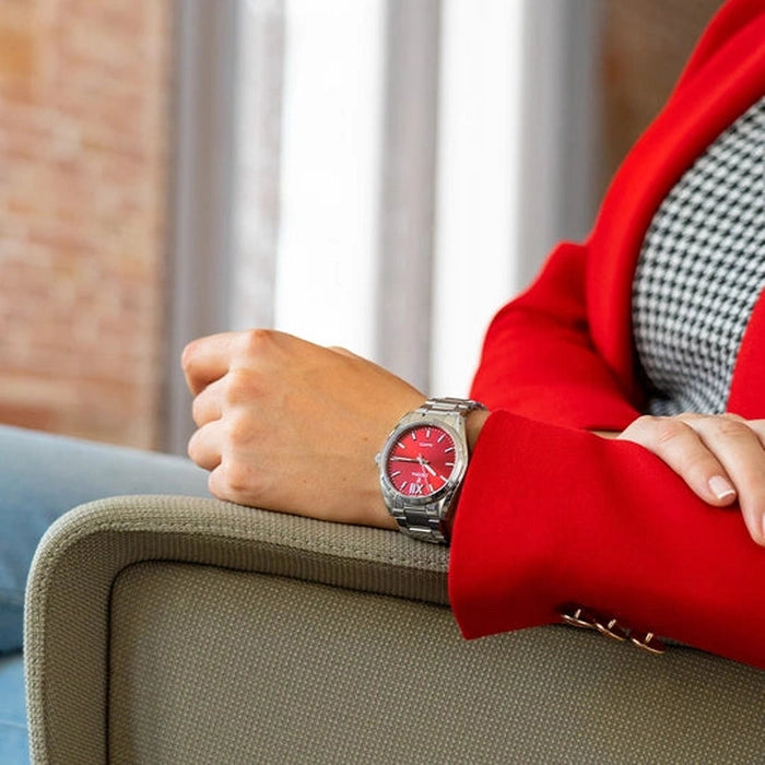 Festina - Orologio Alegria con Bracciale in Acciaio Rosso F20622/B